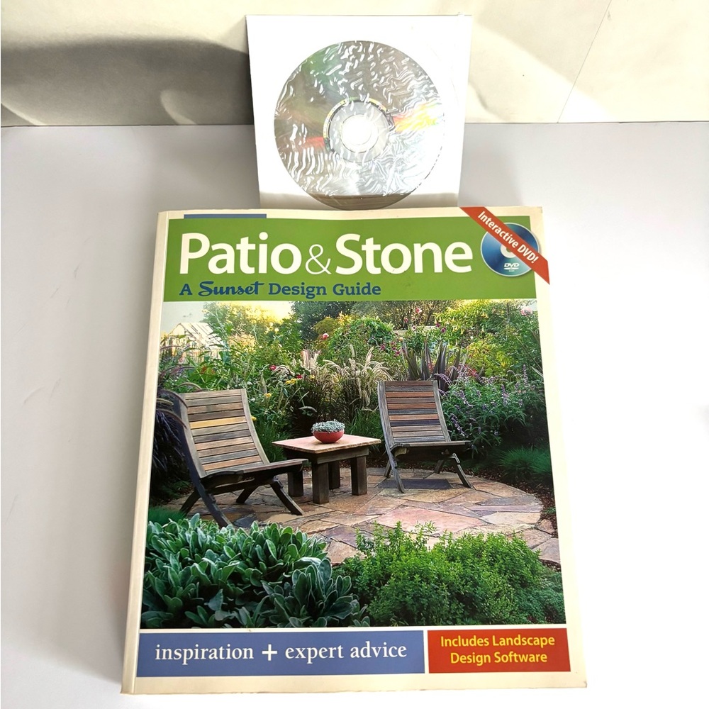 Book Patio& Stone with DVD